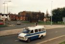 View: c07621 Winsford: Minibus at Over Square