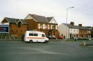 View: c07626 Winsford: Ambulance turning into High Street