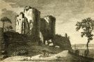 View: c07635 Beeston: Beeston Castle, engraved by Pouncy