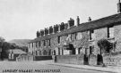 View: c07682 Langley: Grocer's shop and terraced houses
