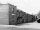 View: c07708 Macclesfield: The old Industrial School and yard, Brook Street
