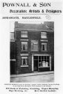 View: c07742 Macclesfield: Advertisement for Pownall  Son of Jordangate