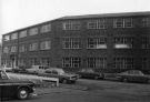 View: c07757 Macclesfield: Grosvenor Street Mill, a neckwear mill