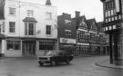 View: c07880 Nantwich: High Street from Oat Market