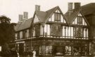 View: c07903 Nantwich: Postcard view of W H Smiths, Market Square 