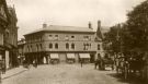 View: c07925 Nantwich: The Square, looking towards High Street