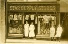 View: c07927 Nantwich: Star Stores, grocery shop in Welsh Row