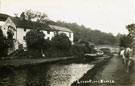 View: c08130 Marple: Horse-drawn barge on the Peak Forest Canal