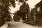 View: c08159 Holmes Chapel: Lane Ends House on London Road