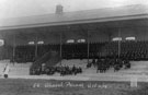 View: c08181 Hooton: Church parade in the grandstand at Hooton racecourse