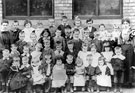 View: c08185 Little Sutton: Class of children at the National school