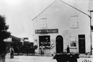 View: c08196 Little Sutton: Swift's butchers shop