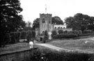 View: c08243 Disley: Red Lane, Disley Vicarage