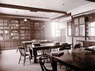 View: c08333 Northwich: Reference Room at the Brunner Library 