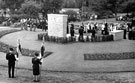 View: c08393 Wilmslow: Memorial gardens, Chancel Lane