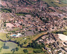 View: c08416 Nantwich :   Aerial view of the town centre from the west