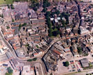 View: c08419 Nantwich :   Aerial view of the town centre from the south 