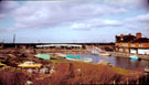 View: c08428 Runcorn: Road bridge reconstruction work near the Bridgewater Canal
