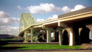 View: c08438 Widnes: The road bridge, following reconstruction