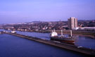 View: c08484 Runcorn: View from the new road bridge