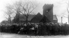 View: c08577 Winsford: Reverend Henley's funeral, Christ Church Wharton