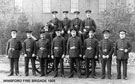 View: c08583 Winsford: Fire Brigade, Market Place, Wharton