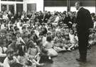 View: c08618 Neston: Woodfall Lane School social evening.