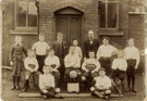 View: c08629 Sandbach: Sandbach Wesleyan School Football Team c1900