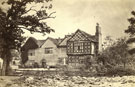 View: c08722 Alderley Edge:  Medieval manor house