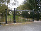 View: c09060 Frodsham: Entrance to memorial recreation area