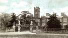 View: c09116 Crewe: Crewe Hall and Golden Gates