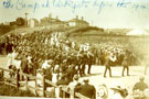 View: c09267 Parkgate: Territorials marching to camp at Parks Field. 
