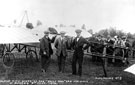 View: c09299 Parkgate: Parks Field, visit by aviator Henri Salmet