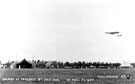 View: c09300 Parkgate: Parks Field, visit by aviator Henri Salmet