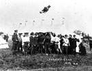 View: c09307 Parkgate: Territorials camping on Parks Field