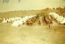 View: c09309 Parkgate: Territorials camping on Parks Field