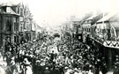 View: c09351 Sandbach: Procession on High Street