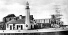 View: c09570 Ellesmere Port: The Lighthouse and Grain Elevator