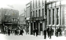 View: c09663 Macclesfield: Market Place and Mill Street