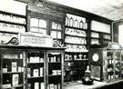 View: c09670 Bollington: Market Place, Walkley's Chemist