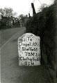 View: c09747 Macclesfield: Hurdsfield milestone