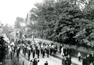 View: c10174 Wilmslow: Hawthorn Street, Carnival procession