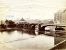 View: c10224 Chester: Old Dee Bridge and Dee Mills
