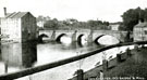 View: c10225 Chester: Old Dee Bridge and Dee Mills