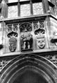 View: c10236 Chester: Statue of King Henry VIII and Diocesan Shields