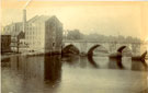 View: c10332 Chester: Old Dee Bridge and Dee Mills