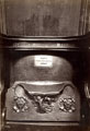 View: c10439 Chester: Chester Cathedral seat with misericord