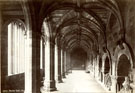 View: c10445 Chester: Chester Cathedral cloisters