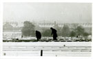 View: c10527 Chester: Railway workers in the snow