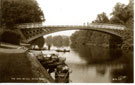 View: c10605 Chester: Aldford Iron Bridge